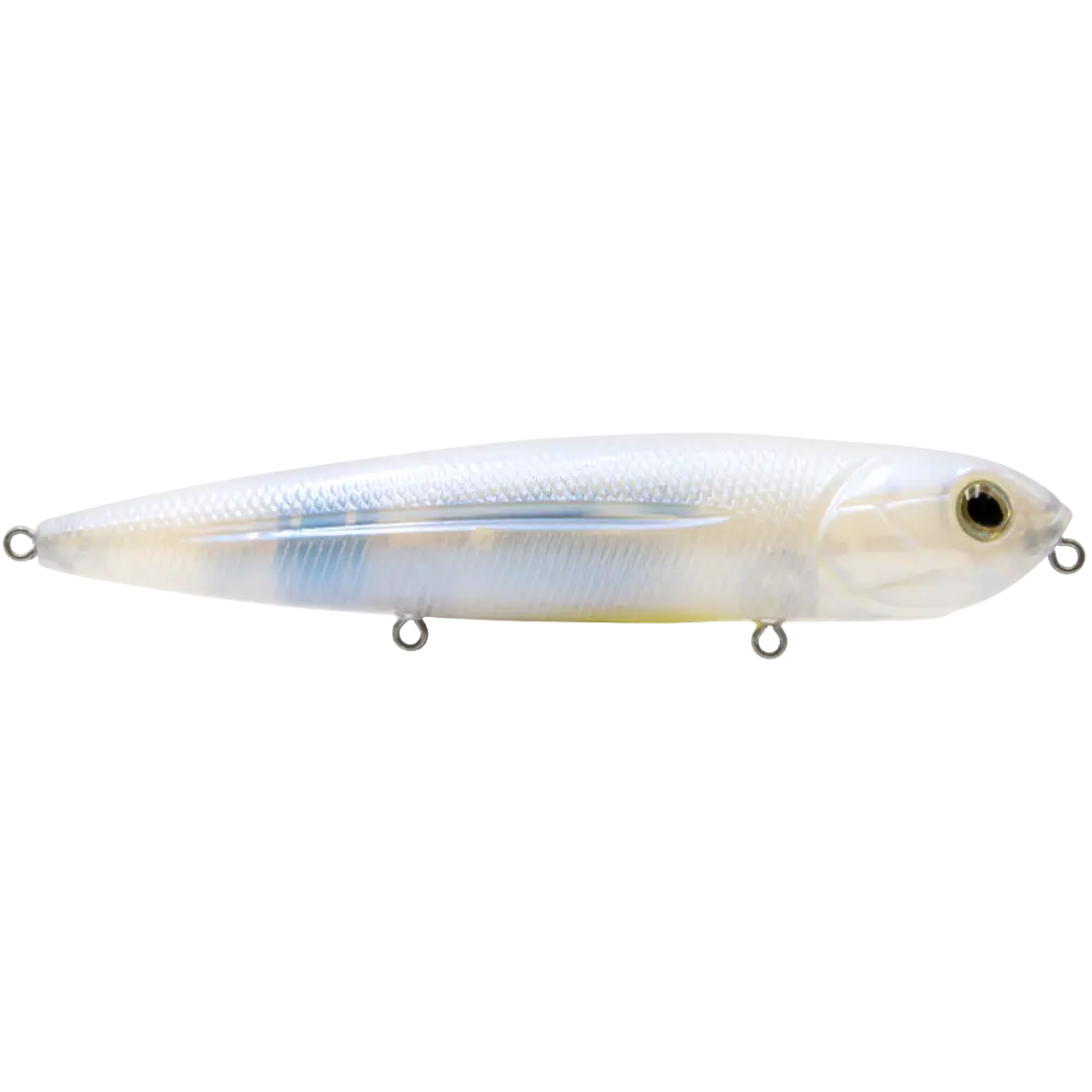 Walking Boss 4.7’’ Walk-the-Dog Topwater – EBS MultiTouch 3-Sound Technology | Color: Beauty Shad Black Back Chrome
