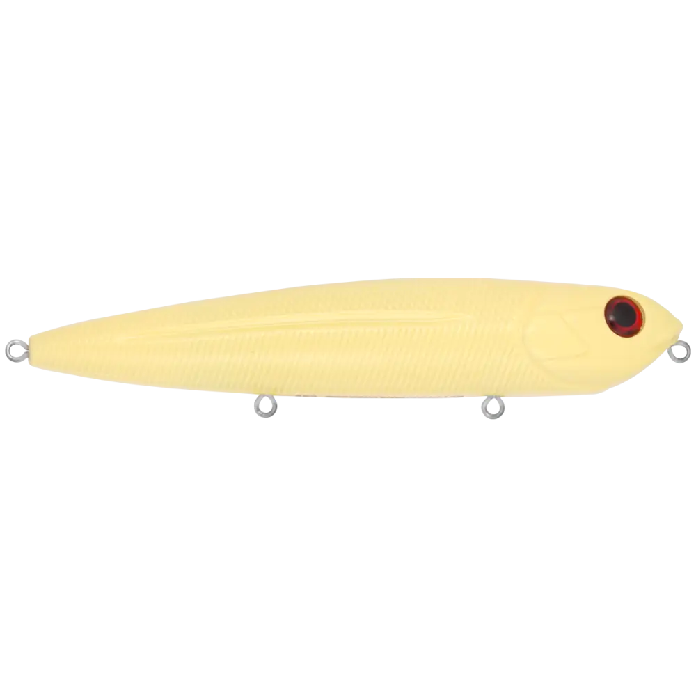 Walking Boss 4.7’’ Walk-the-Dog Topwater – EBS MultiTouch 3-Sound Technology | Color: Beauty Shad Black Back Chrome