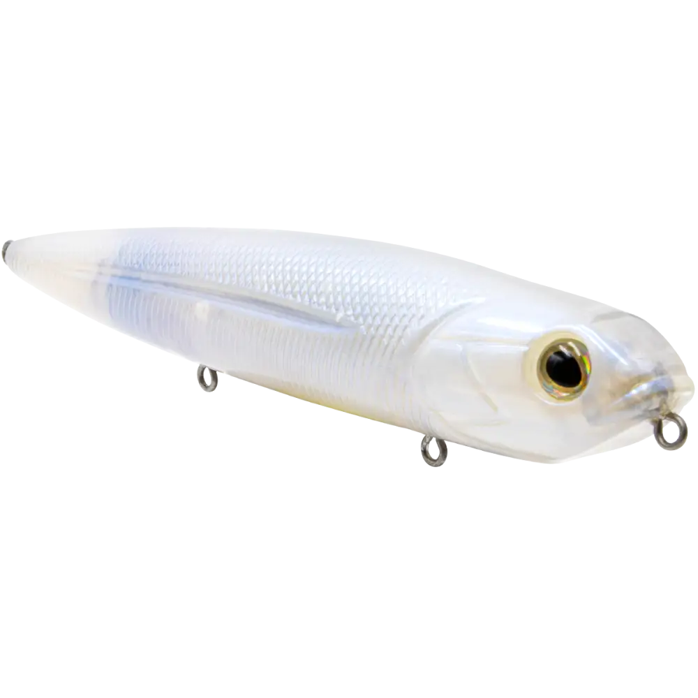 Walking Boss 4.7’’ Walk-the-Dog Topwater – EBS MultiTouch 3-Sound Technology | Color: Beauty Shad Black Back Chrome