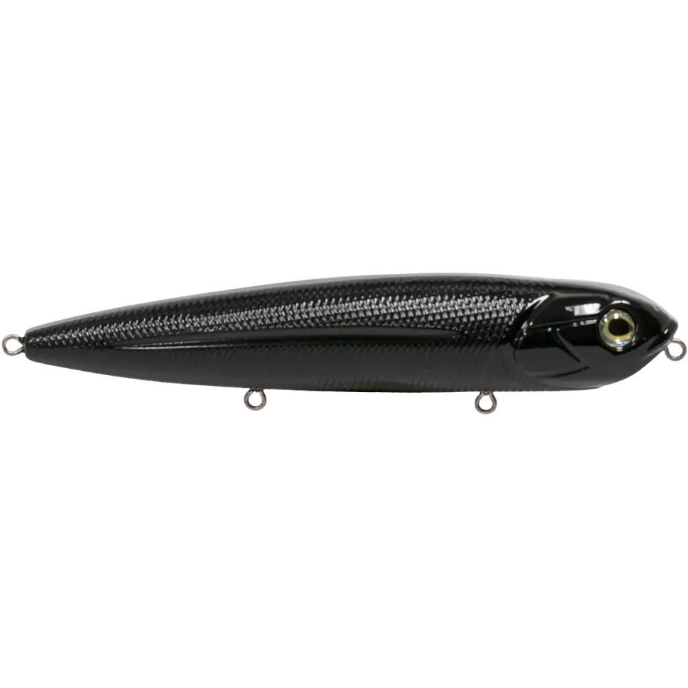 Walking Boss 4.7’’ Walk-the-Dog Topwater – EBS MultiTouch 3-Sound Technology | Color: Beauty Shad Black Back Chrome