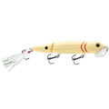 Walking Boss II 4.7’’ Topwater Lure for Bass & Predators – EBS Sound Technology | Color: Bone Cracker Chartreuse blue