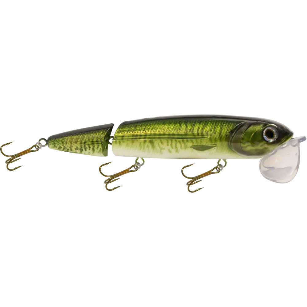 Walking Boss II Magnum 8’’ Topwater for Musky & Pike – EBS Sound Technology | Color Sound: Blue Pearl / Shad Ghost