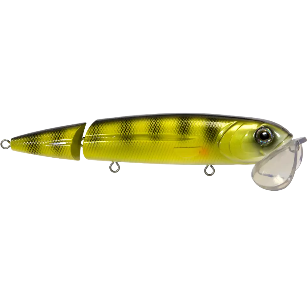 Walking Boss II Magnum 8’’ Topwater for Musky & Pike – EBS Sound Technology | Color Sound: Blue Pearl / Shad Ghost