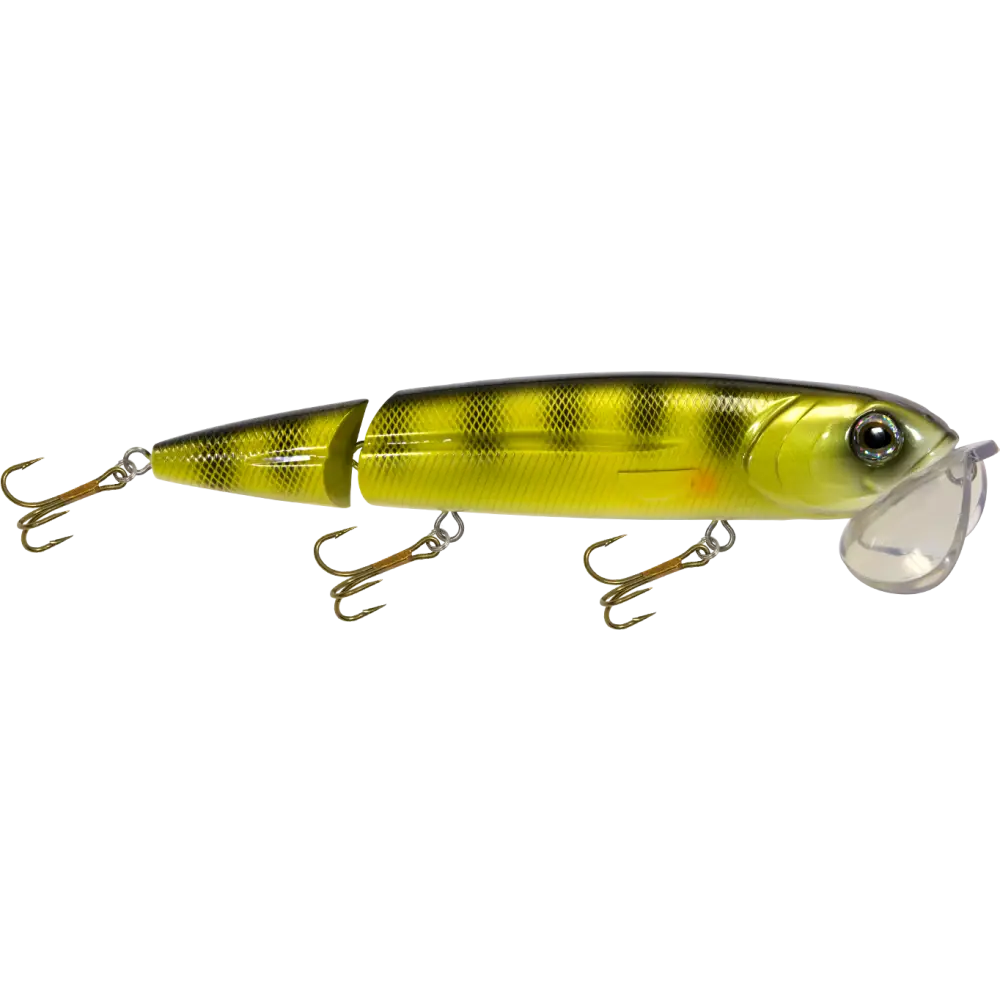 Walking Boss II Magnum 8’’ Topwater for Musky & Pike – EBS Sound Technology | Color Sound: Blue Pearl / Shad Ghost