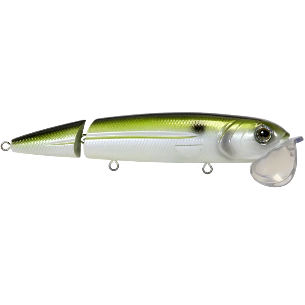 Walking Boss II Magnum 8’’ Topwater for Musky & Pike – EBS Sound Technology | Color Sound: Blue Pearl / Shad Ghost
