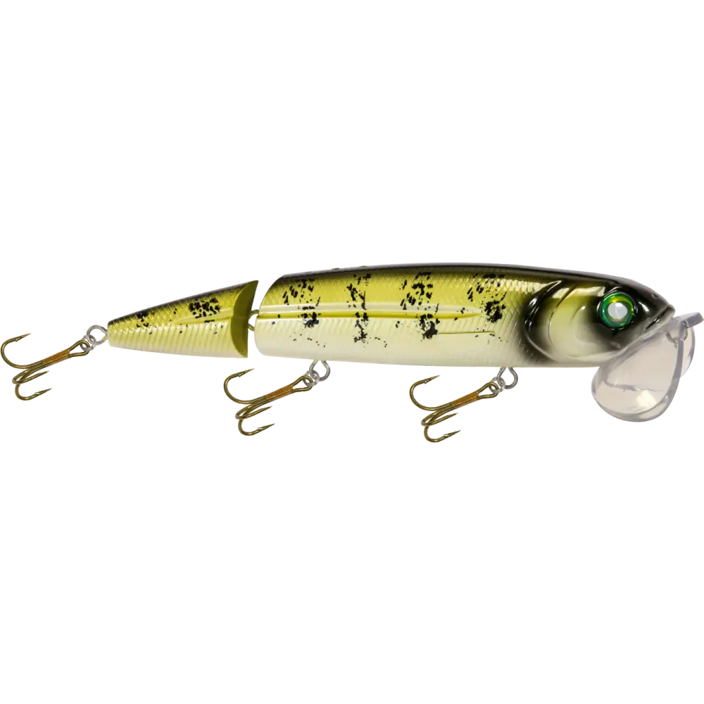 Walking Boss II Magnum 8’’ Topwater for Musky & Pike – EBS Sound Technology | Color Sound: Blue Pearl / Shad Ghost
