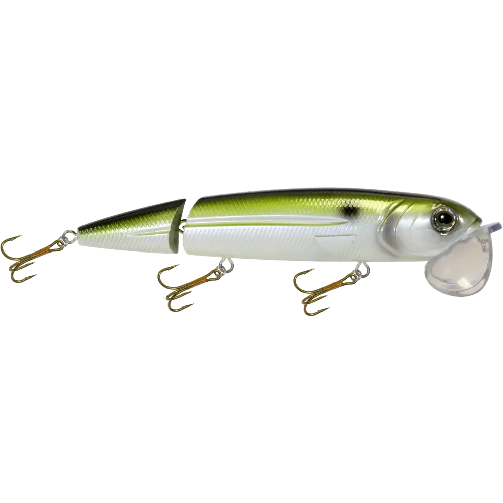 Walking Boss II Magnum 8’’ Topwater for Musky & Pike – EBS Sound Technology | Color Sound: Blue Pearl / Shad Ghost