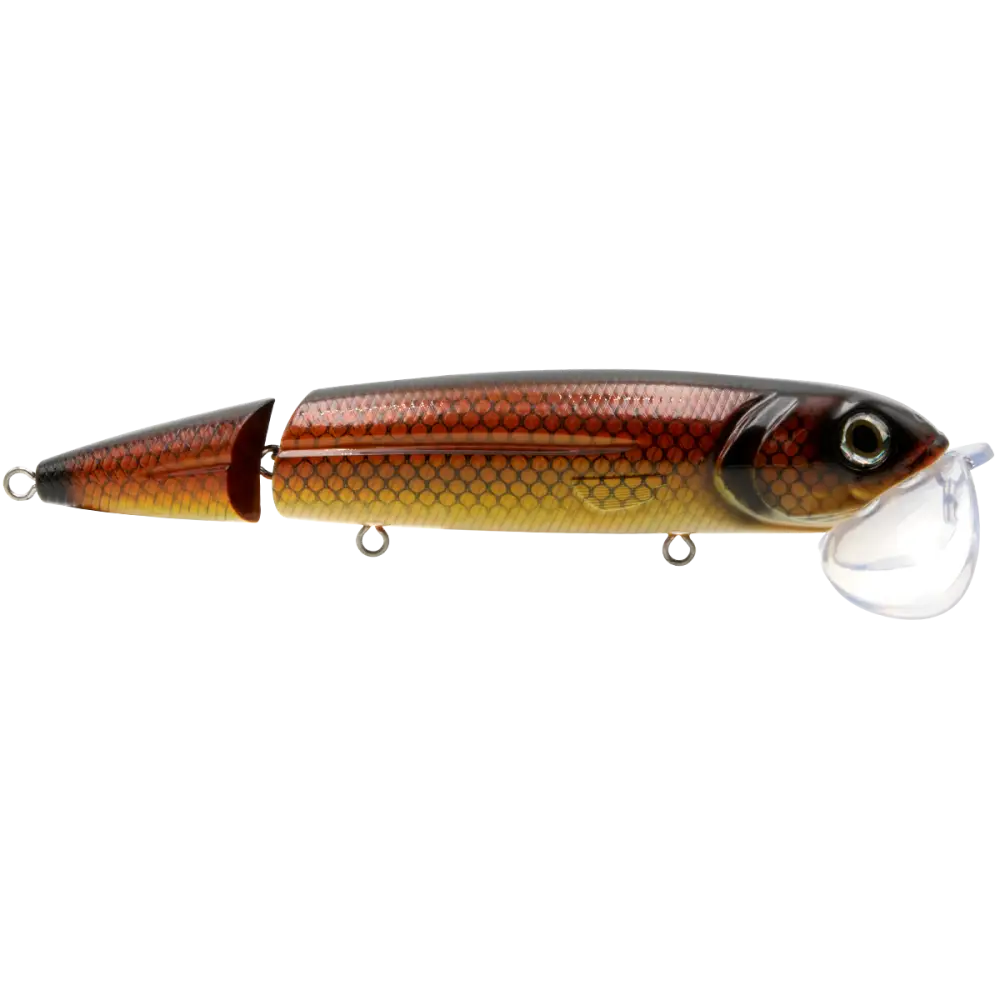 Walking Boss II Magnum 8’’ Topwater for Musky & Pike – EBS Sound Technology | Color Sound: Blue Pearl / Shad Ghost