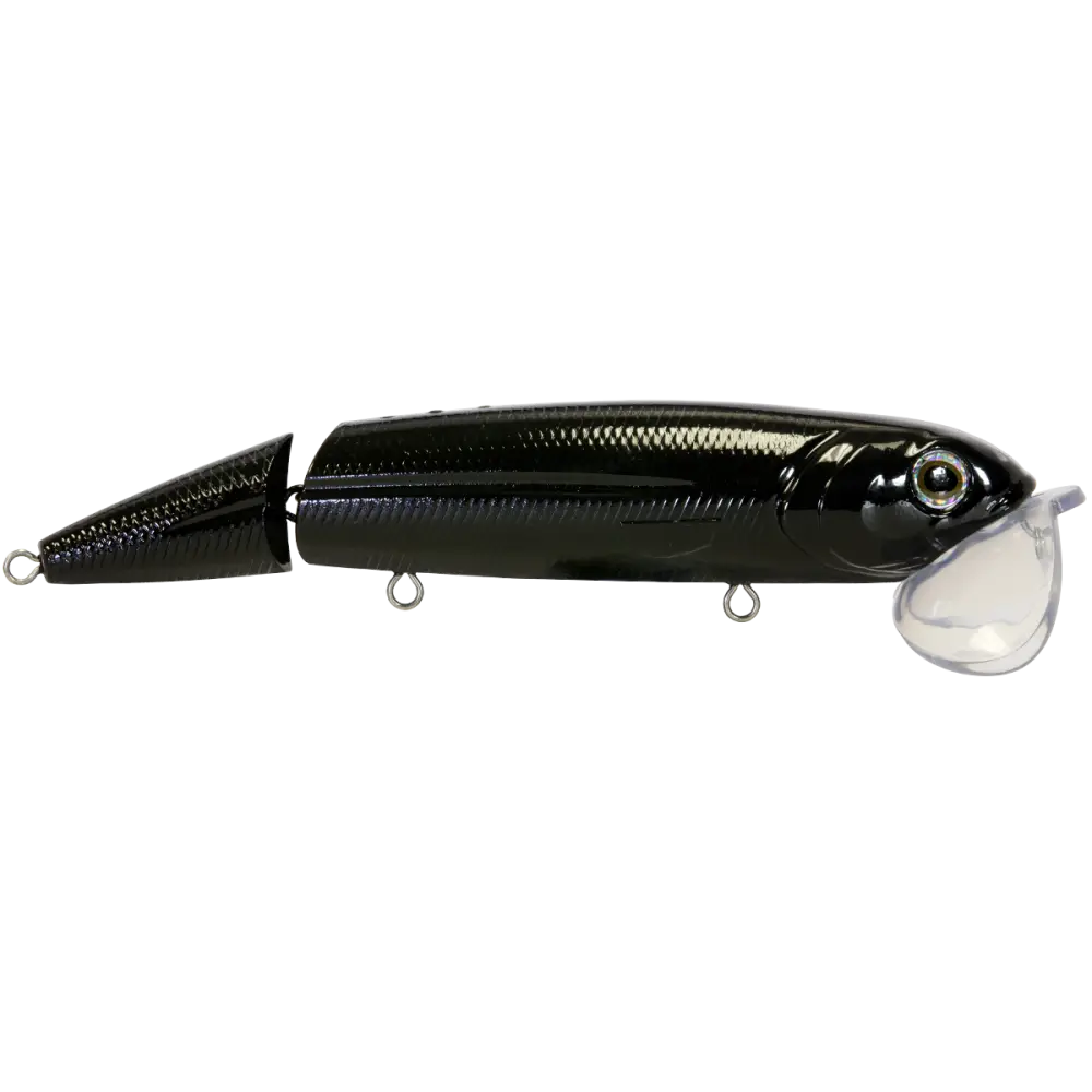 Walking Boss II Magnum 8’’ Topwater for Musky & Pike – EBS Sound Technology | Color Sound: Blue Pearl / Shad Ghost