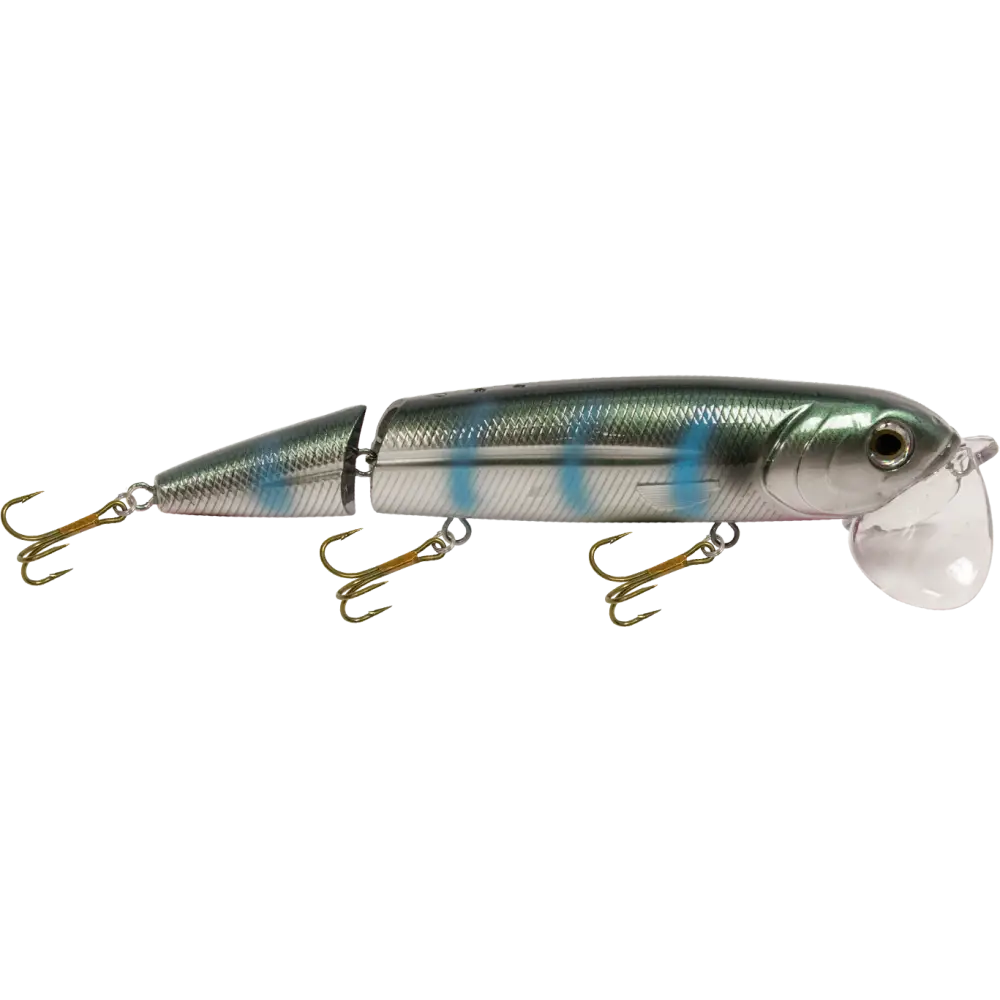 Walking Boss II Magnum 8’’ Topwater for Musky & Pike – EBS Sound Technology | Color Sound: Blue Pearl / Shad Ghost