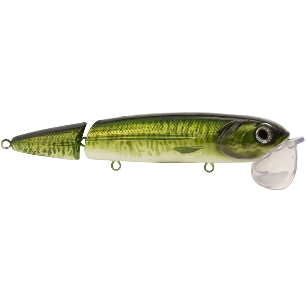 Walking Boss II Magnum 8’’ Topwater for Musky & Pike – EBS Sound Technology | Color Sound: Blue Pearl / Shad Ghost
