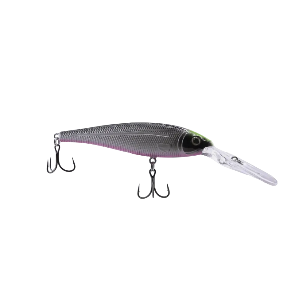 Walleye Minnow 90 Crankbait – EBS Sound Technology | color: Limelight Firetiger Wonder Bread Kiwi Cotton Candy