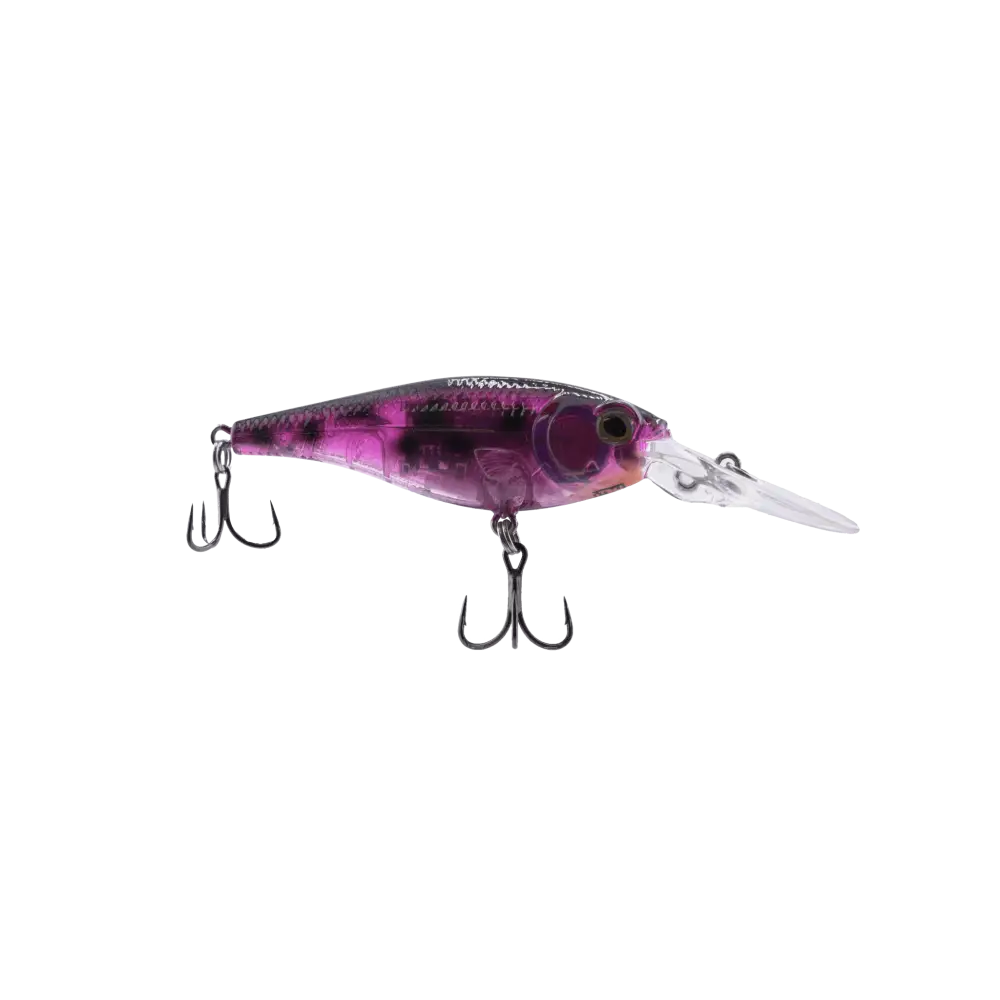 Walleye Shad 70 Crankbait – EBS Sound Technology | Color: Wonder Bread Firetiger Purple Rain Mardi Gras Phantom