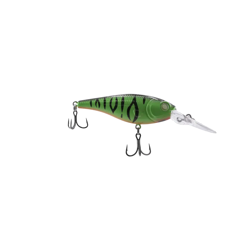 Walleye Shad 70 Crankbait – EBS Sound Technology | Color: Wonder Bread Firetiger Purple Rain Mardi Gras Phantom