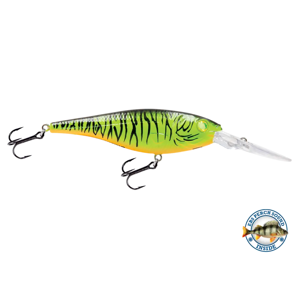 Walleye Shad 90 Crankbait – EBS Sound Technology | Color & Sound: Blue Tiger / Minnow Candy Corn / Perch Pink Crush