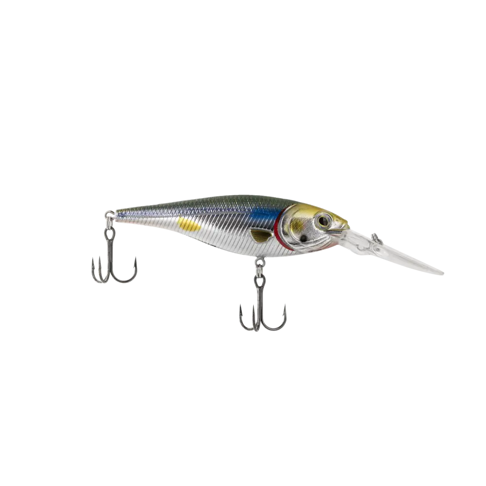Walleye Shad 90 Crankbait – EBS Sound Technology | Color & Sound: Blue Tiger / Minnow Candy Corn / Perch Pink Crush