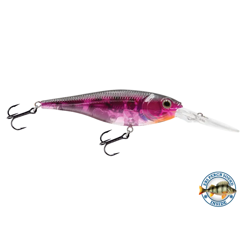 Walleye Shad 90 Crankbait – EBS Sound Technology | Color & Sound: Blue Tiger / Minnow Candy Corn / Perch Pink Crush
