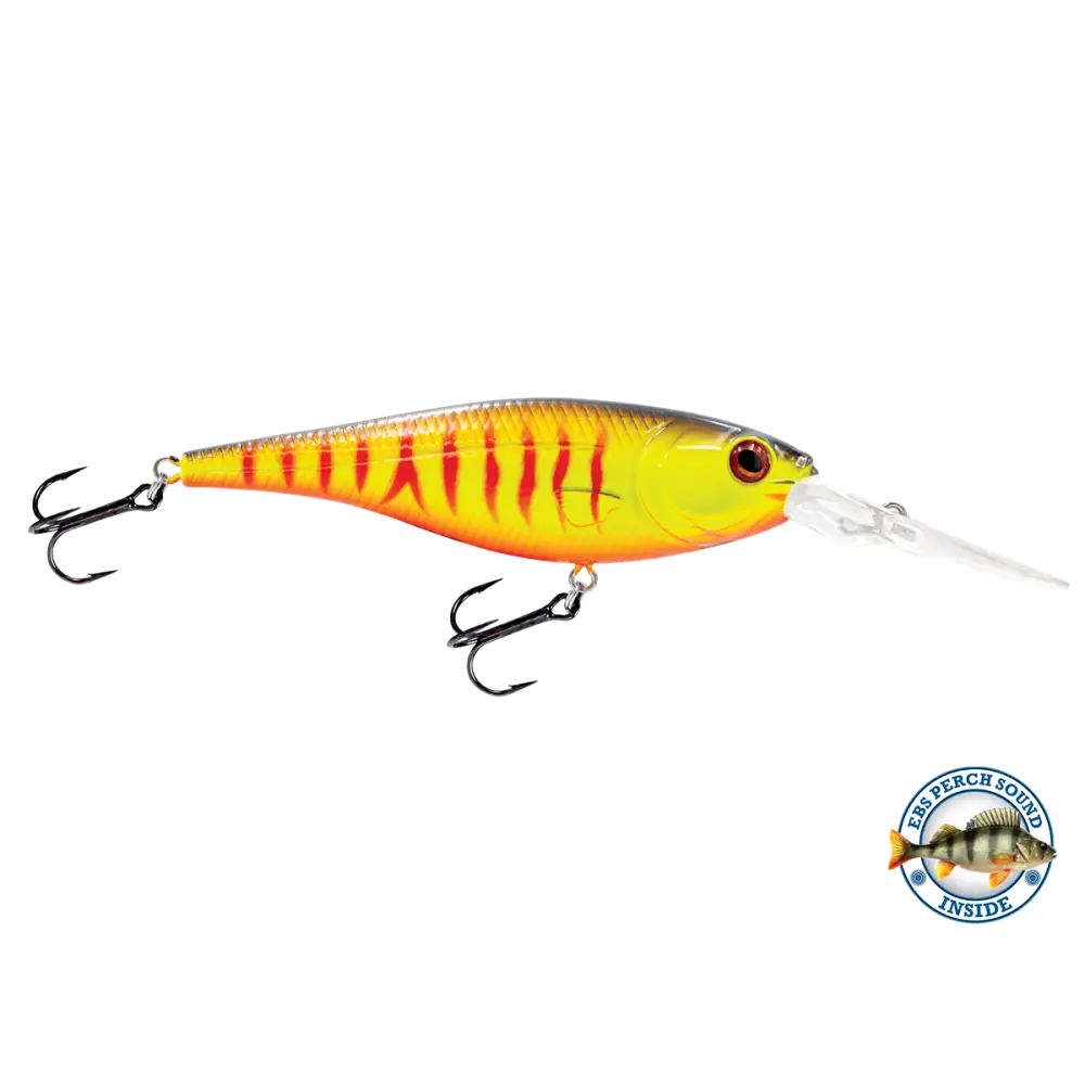 Walleye Shad 90 Crankbait – EBS Sound Technology | Color & Sound: Blue Tiger / Minnow Candy Corn / Perch Pink Crush