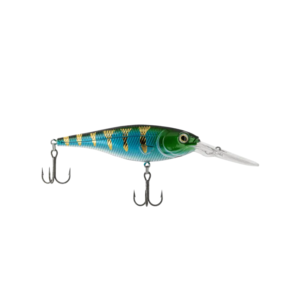 Walleye Shad 90 Crankbait – EBS Sound Technology | Color & Sound: Blue Tiger / Minnow Candy Corn / Perch Pink Crush