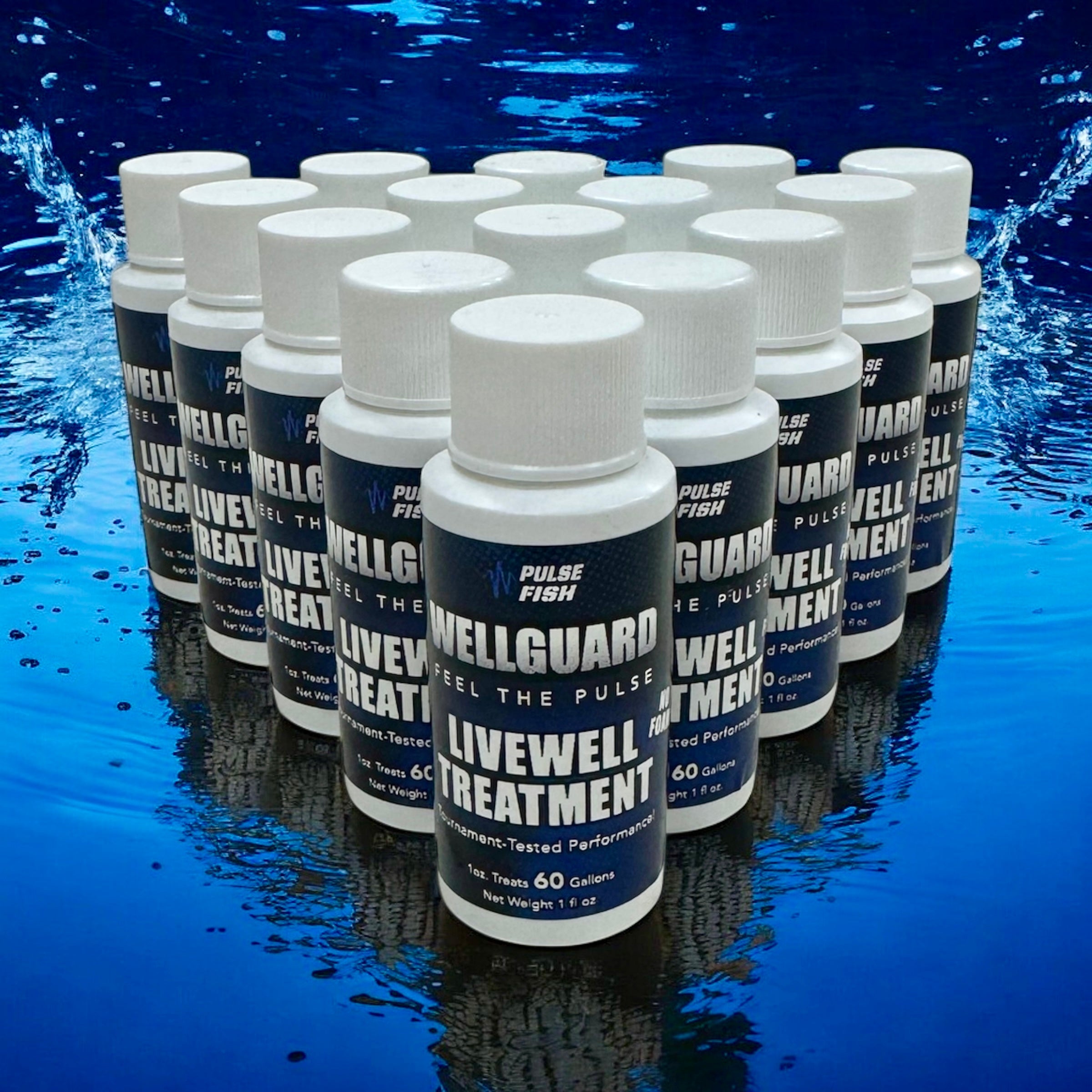 WellGuard Premium Livewell Treatment – 1 oz. Non-Foaming Fish Care Formula - Fishing Accessories