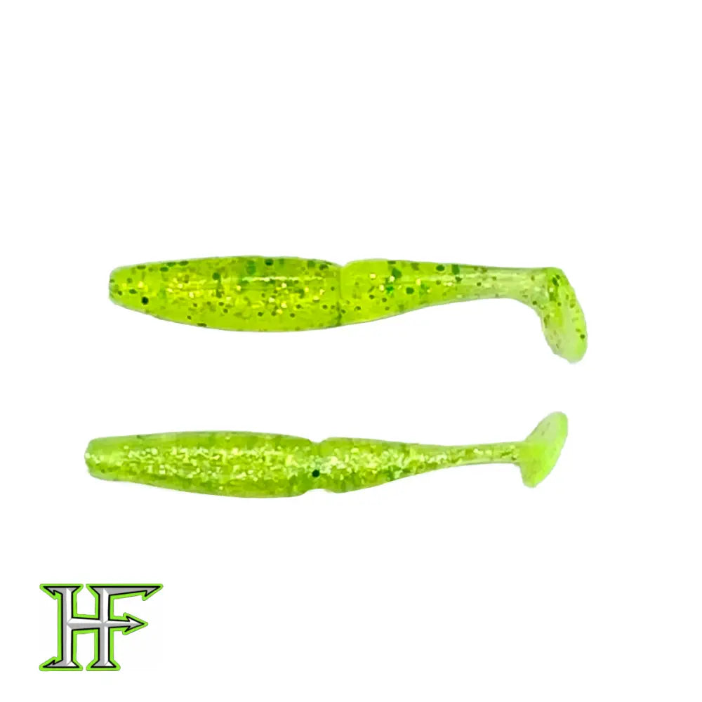 Whippin Swimmer 2’’ Swimbait – 10-Pack | Hendrix Fishing Co. | Color: 49 Smoke Show 311 Citrus Sexy Shad Ice Charlime