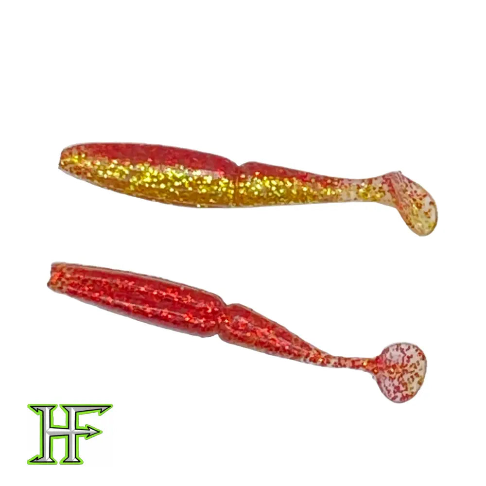 Whippin Swimmer 2’’ Swimbait – 10-Pack | Hendrix Fishing Co. | Color: 49 Smoke Show 311 Citrus Sexy Shad Ice Charlime