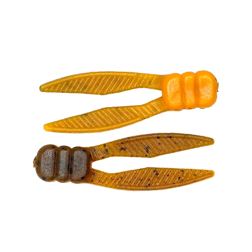 Whisker Biscuit Chunk 3.25’’ Jig Trailer – 8-Pack | Hendrix Fishing Co. | Color(s): Fire Craw Junebug Chartreuse White