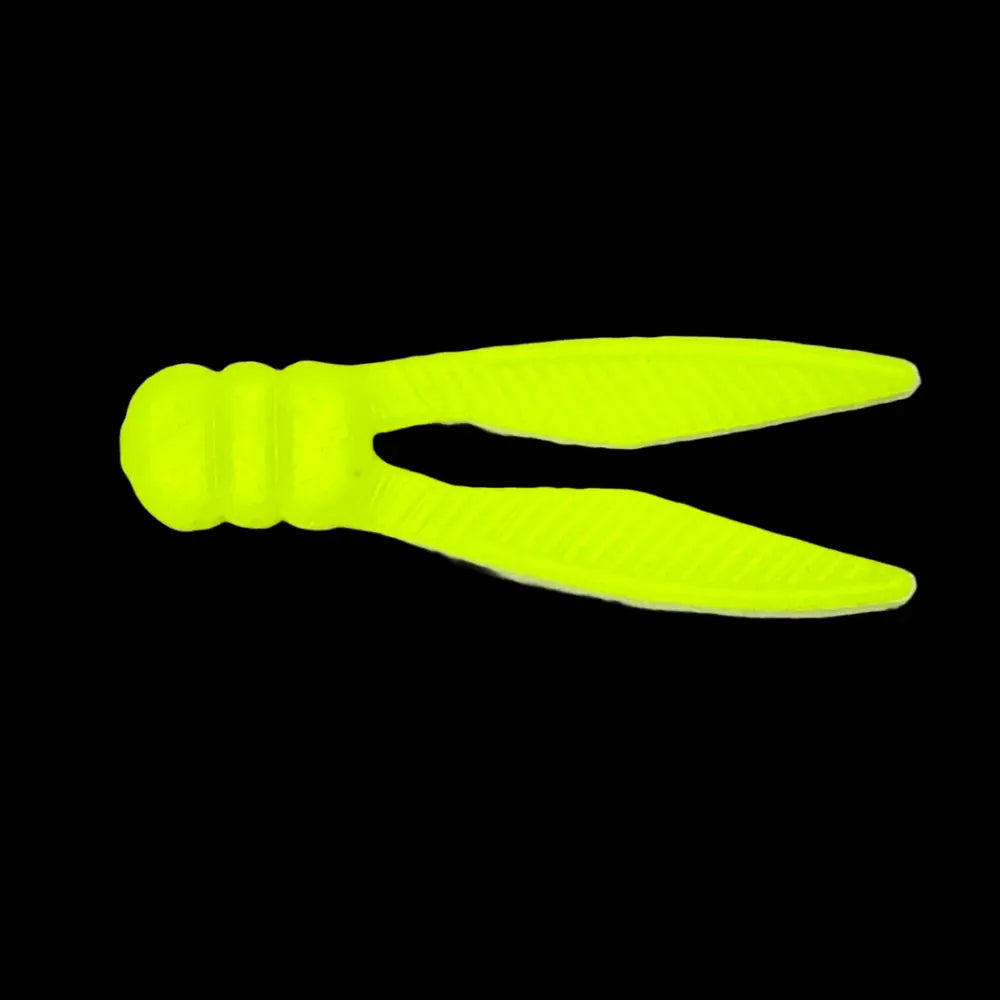 Whisker Biscuit Chunk 3.25’’ Jig Trailer – 8-Pack | Hendrix Fishing Co. | Color(s): Fire Craw Junebug Chartreuse White