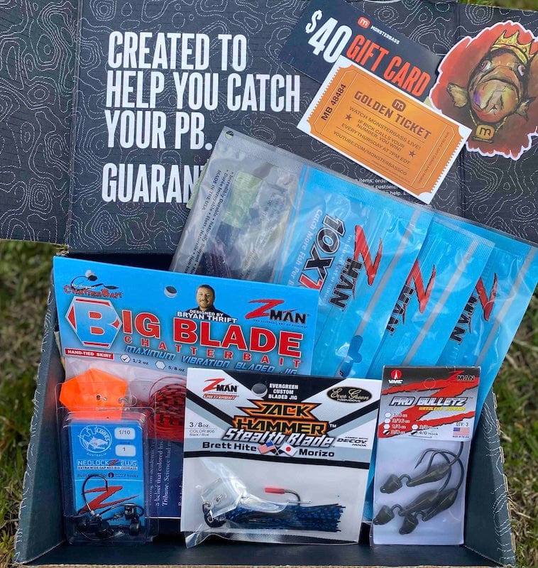 Z-Man Essentials Tackle Box | Ned Rig ChatterBait & Finesse Bundle