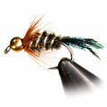 Zug Bug – Bead Head & Standard | Style: | Size: 8 10 12 14 16 18 20 - 3 Pack - Artificial Fishing Flies